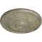 Ekena Millwork Jefferson Ceiling Medallion (Fits Canopies up to 2 7/8"), 11 3/4"OD x 3/8"P, Castle Stone Crackle CM12JECSC - alternate 3
